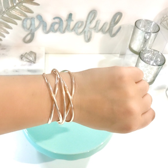 NEW!💎💙💎CRISSCROSS💗💛💗ADJUSTABLE BRACELET LOVE - Picture 3 of 8